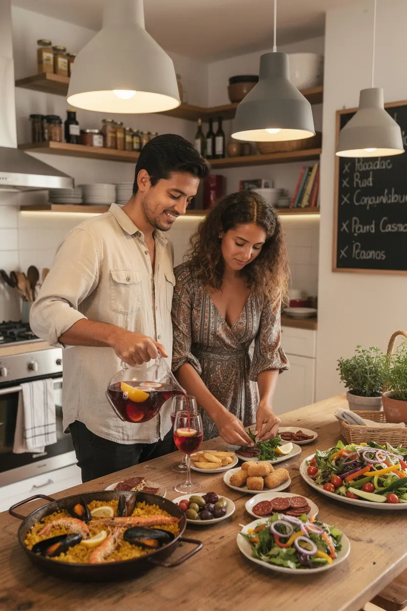 Evolución de recetas familiares en España.